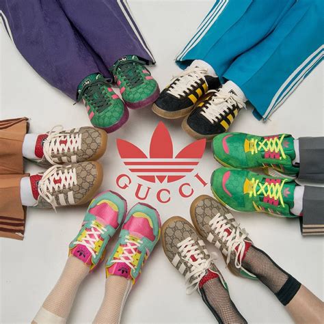 gucci adidas 発売日